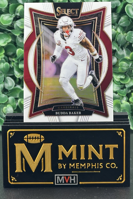 BUDDA BAKER 2024 SELECT #14 CONCOURSE WHITE PRIZM /35 CARDINALS COLOR MATCH!!