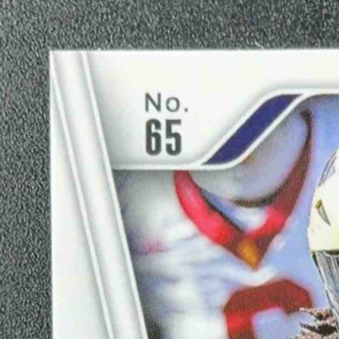 DONOVAN EDWARDS 2025 PANINI PRIZM DRAFT PICKS #65 RED ICE RC WOLVERINES
