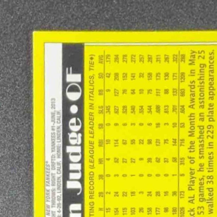 AARON JUDGE 2025 TOPPS CHROME #90CB-11 1990 BASEBALL YANKEES