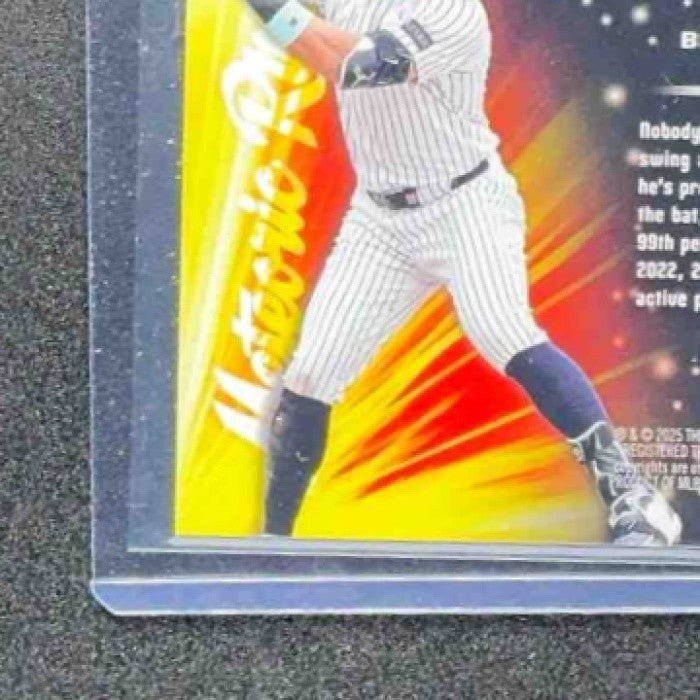 AARON JUDGE 2025 BOWMAN CHROME #MR-4 METEORIC RISE YANKEES