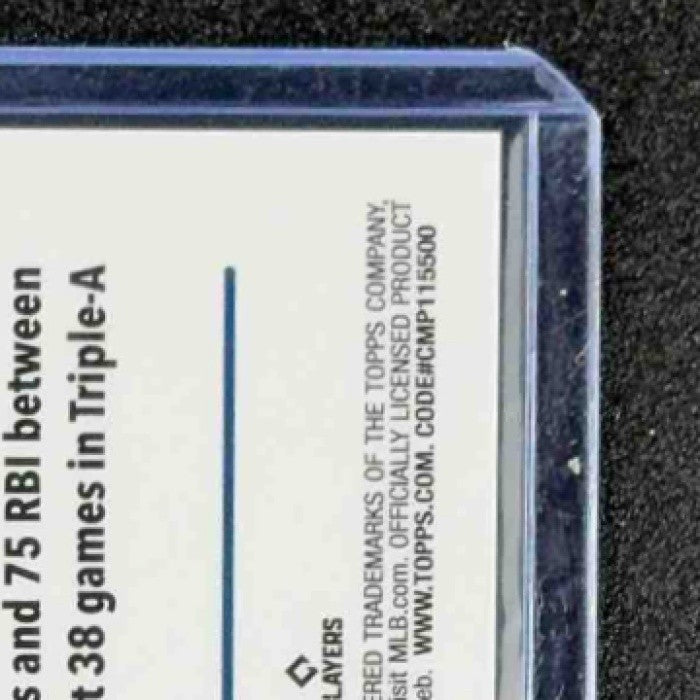 2025 Topps Chrome Update Carson McCusker #USC155 Gold Wave Refractor /50 RC