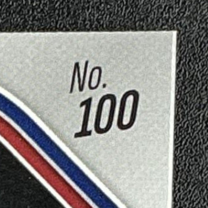 LAWRENCE TAYLOR 2025 PANINI PRIZM BLACK #100 ORANGE 5/49 GIANTS