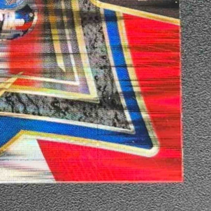 DEXTER LAWRENCE 2024 PANINI SELECT #52 CONCOURSE RED AND BLUE PRIZM SHOCK GIANTS