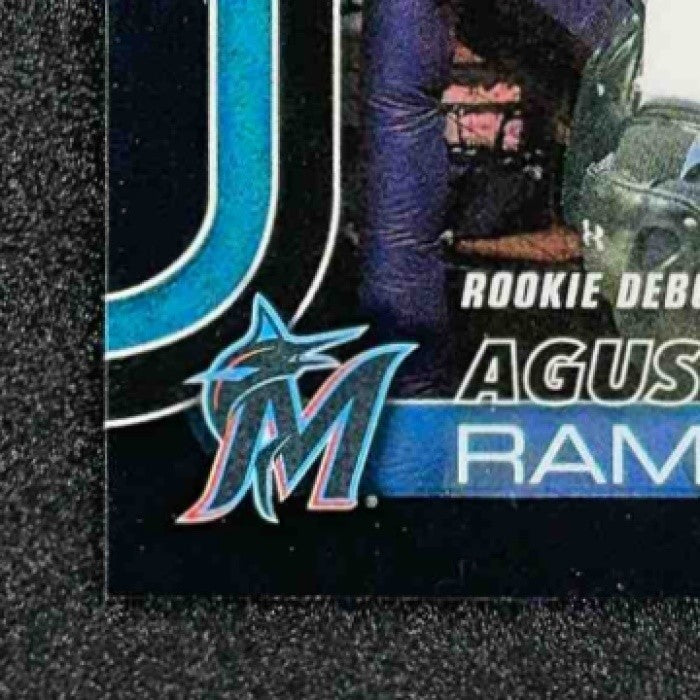 Agustin Ramirez 2025 Topps Chrome Update #USC38 Black Refractor /10