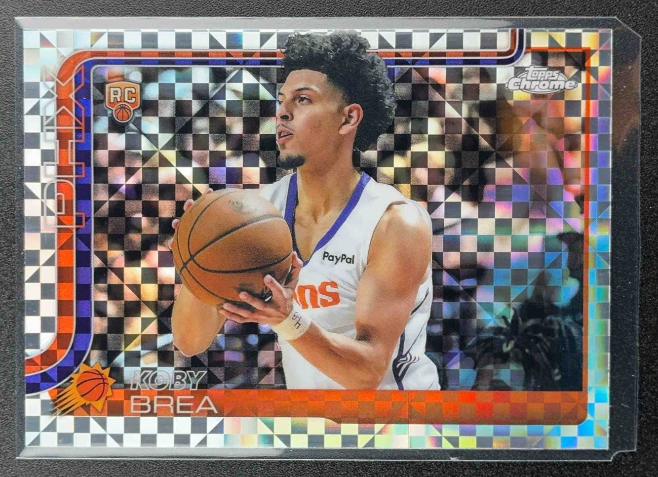 KOBY BREA 2025-26 TOPPS CHROME #292 X-FRACTOR RC SUNS