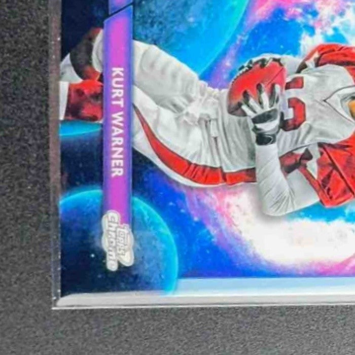 KURT WARNER 2024 TOPPS COSMIC CHROME #GG-1 GALAXY GREATS CARDINALS