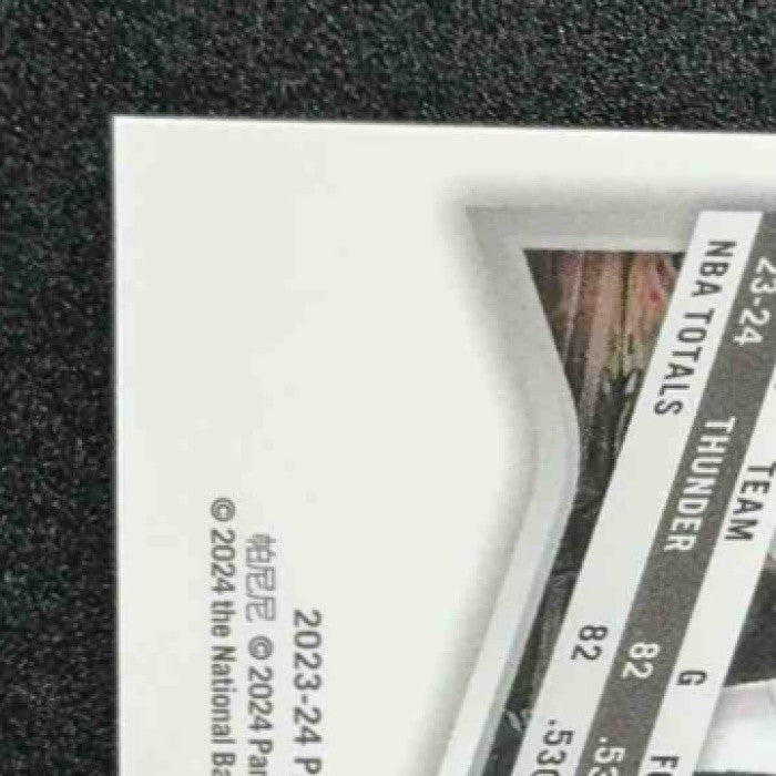 CHET HOLMGREN 2023-24 PANINI SPECTRA #105 THUNDER