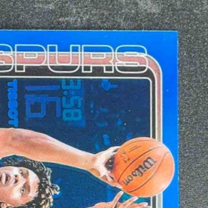 HARRISON INGRAM 2025-26 TOPPS CHROME #222 BLUE REFRACTOR 112/150 SPURS
