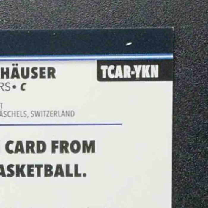 YANIC KONAN-NIEDERHAUSER 2025-26 TOPPS CHROME #TCAR-YKN ROOKIE AUTO RC CLIPPERS