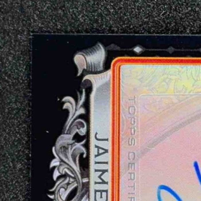 JAIME JAQUEZ JR 2025 TOPPS CHROME SIGNATURE STYLE BLACK REFRACTOR /10 AUTO SSP