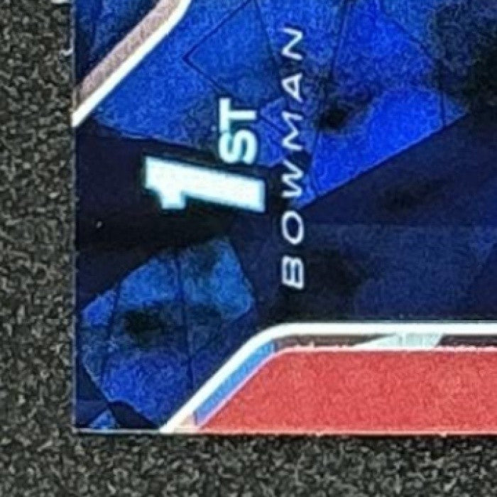 2025 Bowman Chrome University Sapphire Darius Taylor #126 1st Prospect