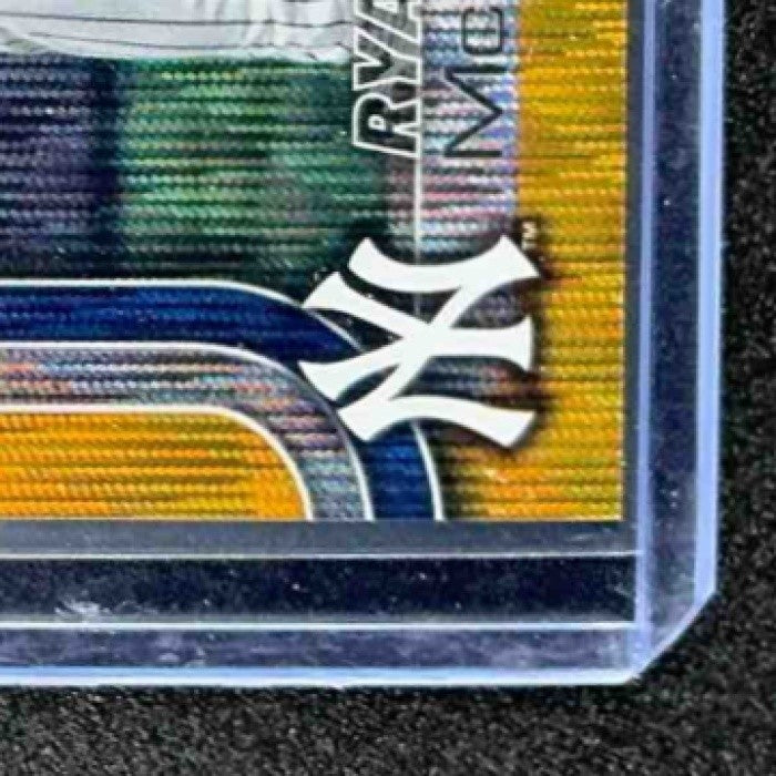 RYAN MCMAHON 2025 TOPPS CHROME UPDATE #USC66 GOLD WAVE REFRACTOR 25/50 YANKEES