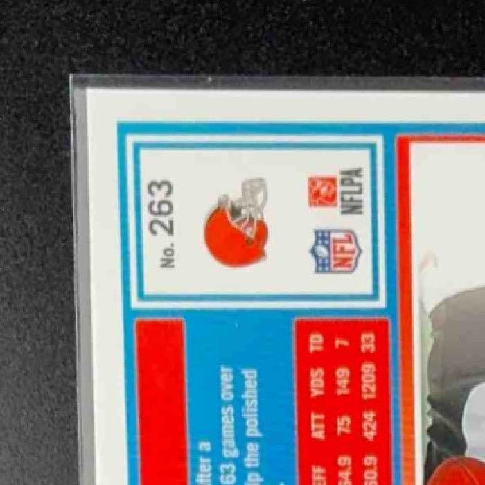 2025 Panini Donruss Optic Dillon Gabriel #263 Rated Rookie Blue Hyper Prizm