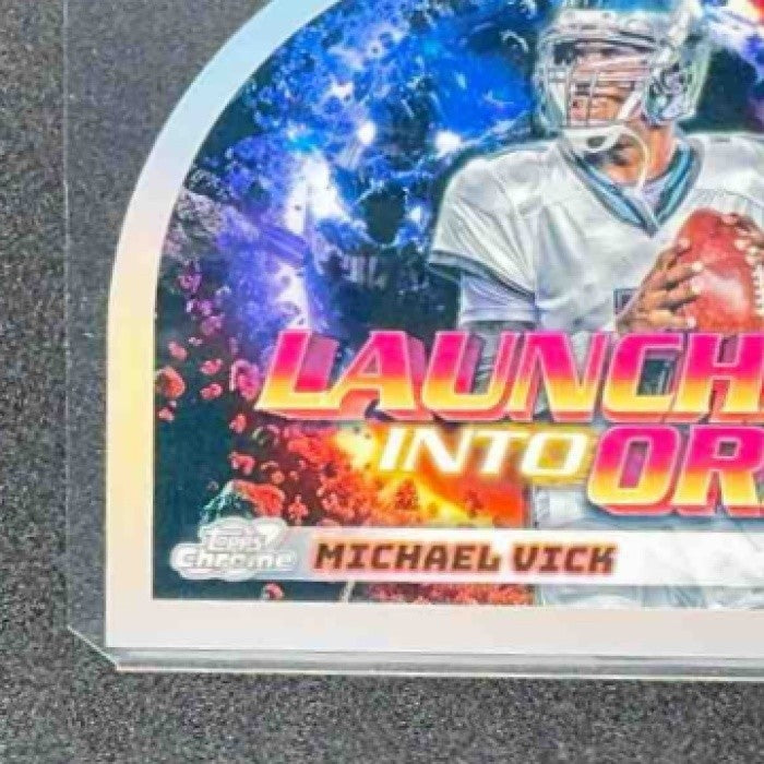 MICHAEL VICK 2024 TOPPS COSMIC CHROME #LIO-14 LAUNCHED INTO ORBIT EAGLES