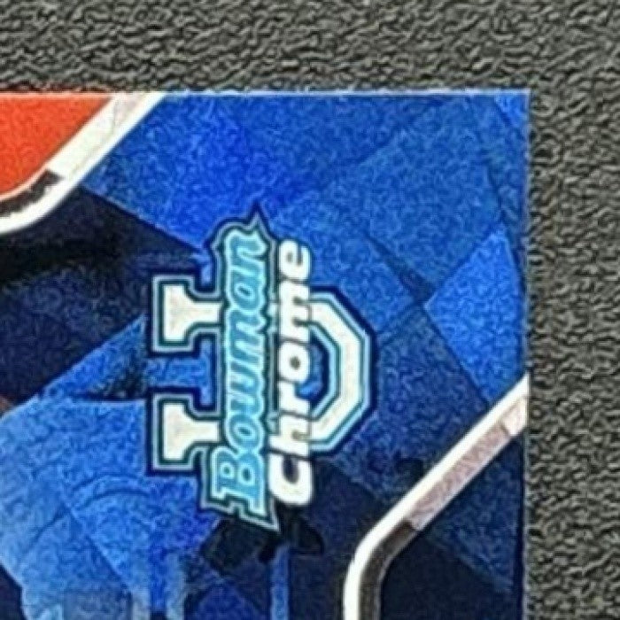 LUKE HASZ 2025 BOWMAN CHROME UNIVERSITY SAPPHIRE #61 1ST PROSPECT REBELS