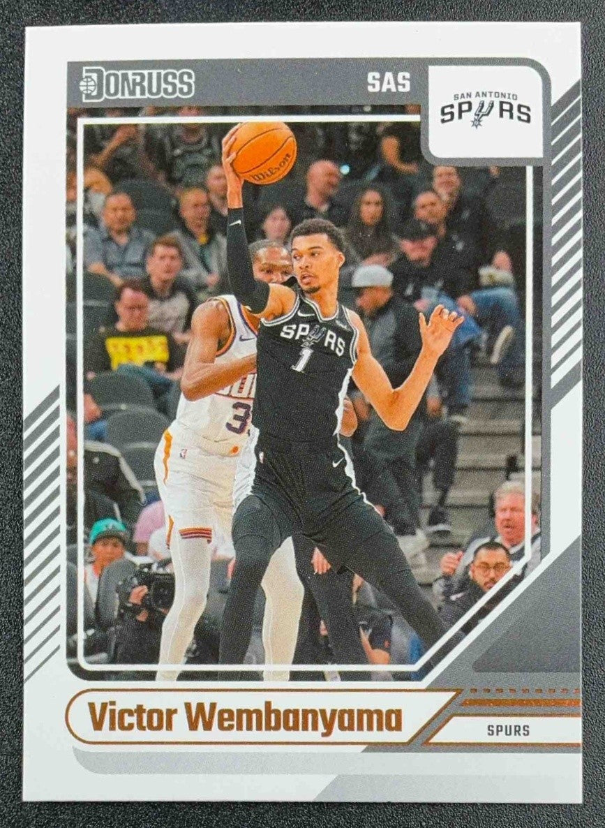 VICTOR WEMBANYAMA 2024-25 PANINI DONRUSS #6 SPURS