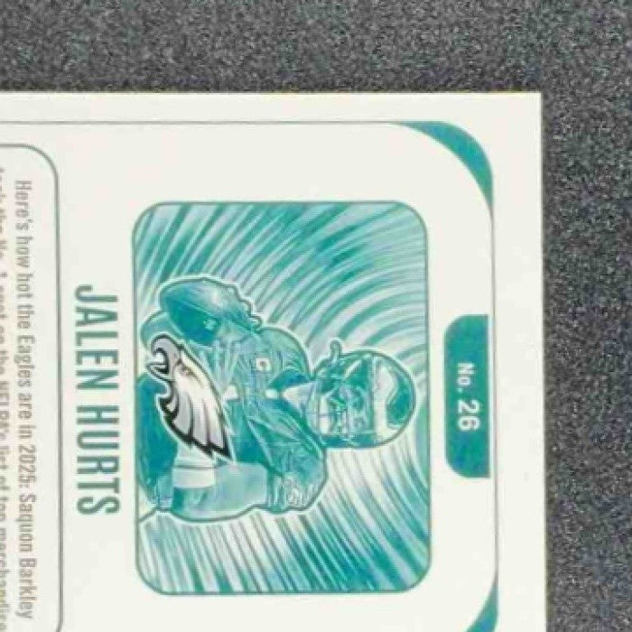 JALEN HURTS 2025 PANINI PHOENIX #26 CONTOURS EAGLES