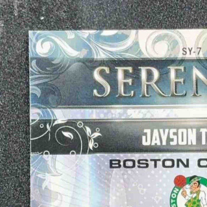 JAYSON TATUM 2025-26 TOPPS CHROME #SY-7 SERENITY CELTICS