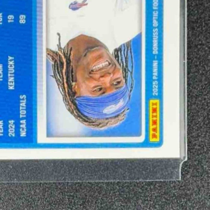 2025 Panini Donruss Optic Maxwell Hairston #286 Rated Rookie Blue Hyper Prizm