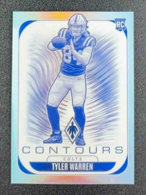 TYLER WARREN 2025 PANINI PHOENIX #14 CONTOURS RC COLTS