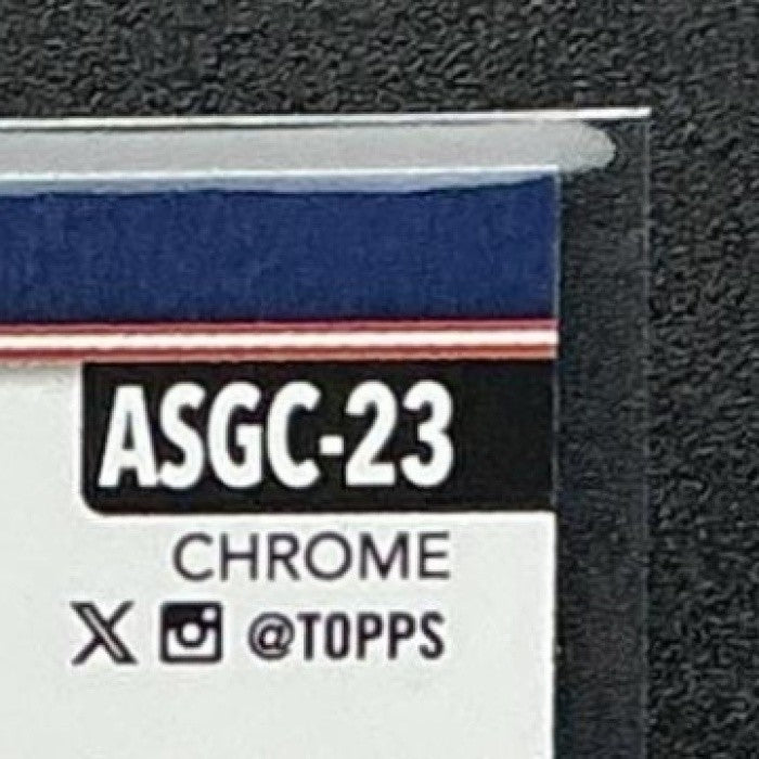 MACKENZIE GORE 2025 TOPPS CHROME UPDATE #ASGC-23 ALL-STAR GAME NATIONALS