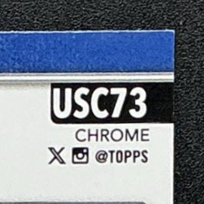 ROKI SASAKI 2025 TOPPS CHROME UPDATE #USC73 RC DODGERS