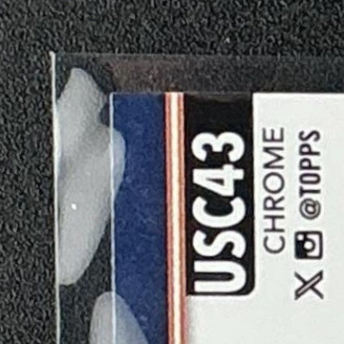 CHASE LEE 2025 TOPPS CHROME UPDATE #USC43 SEPIA REFRACTOR RC TIGERS