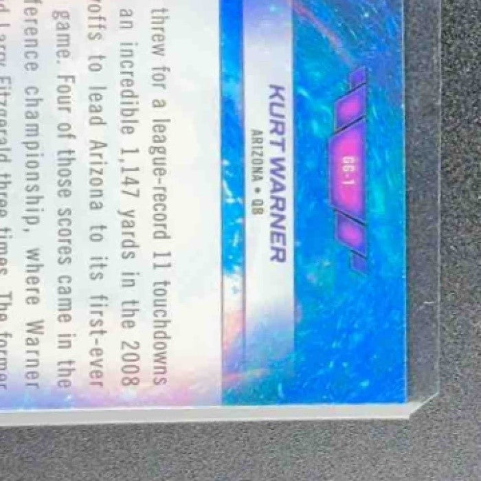 KURT WARNER 2024 TOPPS COSMIC CHROME #GG-1 GALAXY GREATS CARDINALS