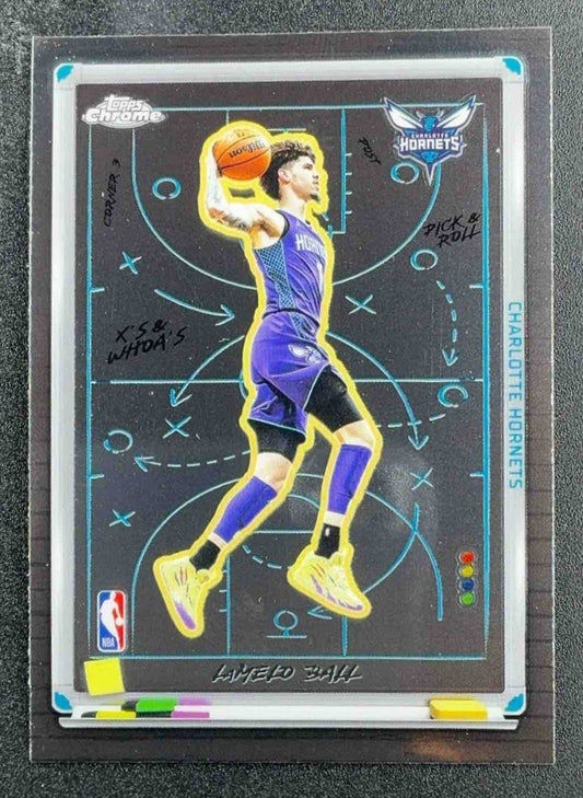 LAMELO BALL 2025-26 TOPPS CHROME #XW-7 X'S AND WHOA'S HORNETS