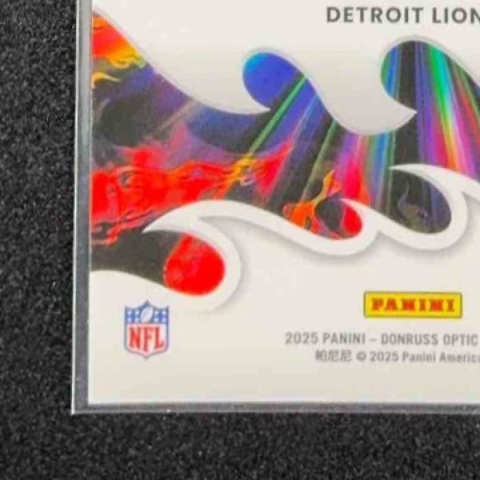 AMON-RA ST. BROWN 2025 PANINI DONRUSS OPTIC #15 LIGHT IT UP LIONS