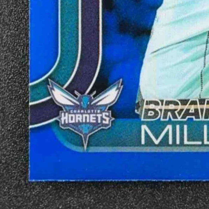 BRANDON MILLER 2025-26 TOPPS CHROME #89 RED, WHITE & BLUE REFRACTOR HORNETS