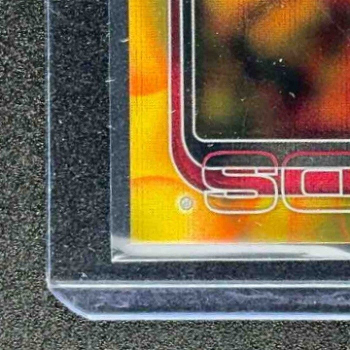2025 Topps Chrome Levi Jordan Rookie Lava Lamp Auto Gold/Orange Refractor /85 RC