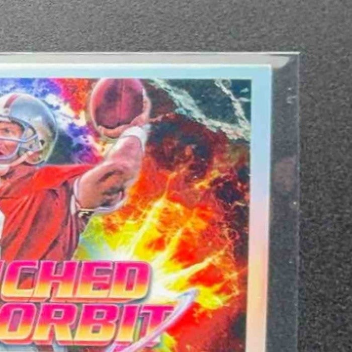 STEVE YOUNG 2024 TOPPS COSMIC CHROME #LIO-16 LAUNCHED INTO ORBIT 49ERS