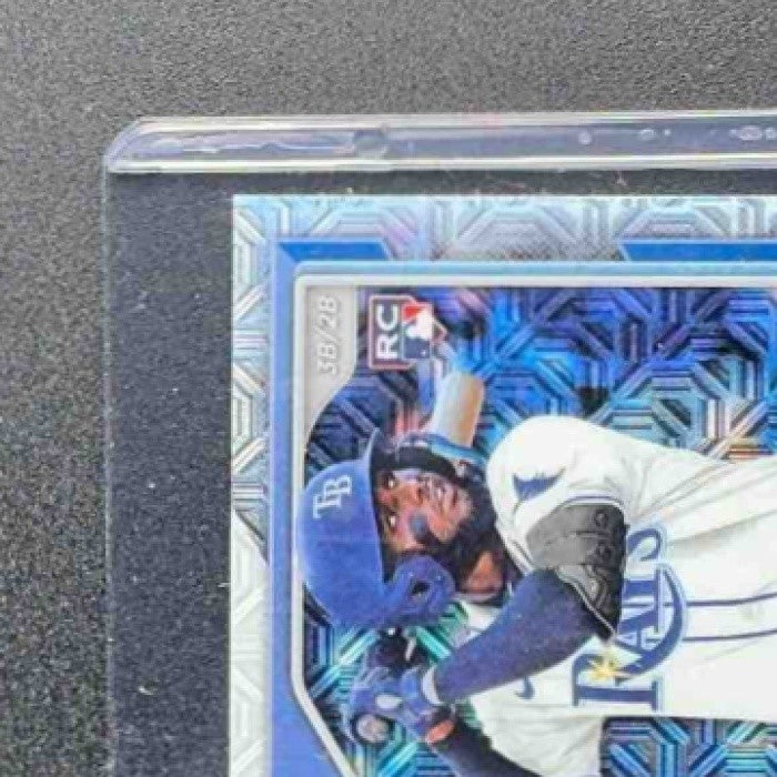 JUNIOR CAMINERO 2024 BOWMAN MEGA BOX #20 MOJO REFRACTOR RAYS