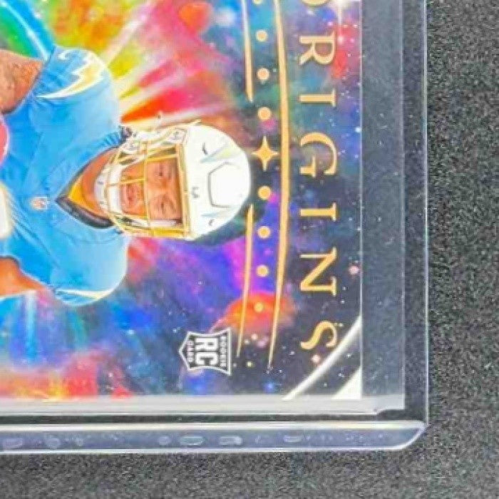 OMARION HAMPTON 2025 PANINI ORIGINS #134 ROOKIE RC CHARGERS