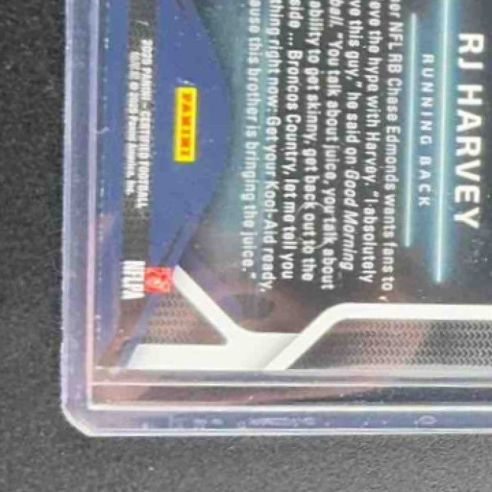 RJ HARVEY 2025 PANINI CERTIFIED #CRK-RHY ROOKIES RC BRONCOS