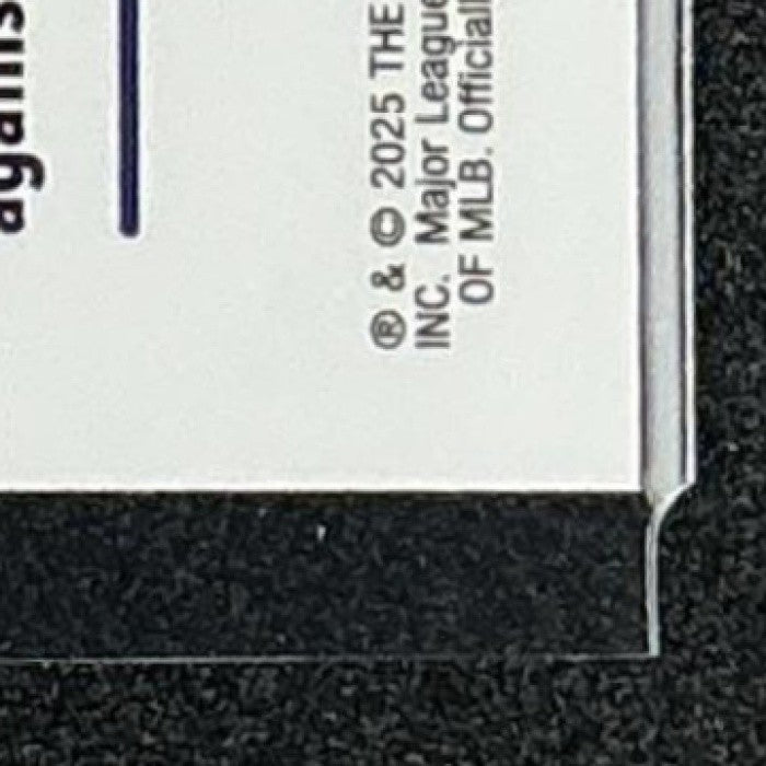 WILL WILSON 2025 TOPPS CHROME UPDATE #USC187 REFRACTOR RC GUARDIANS