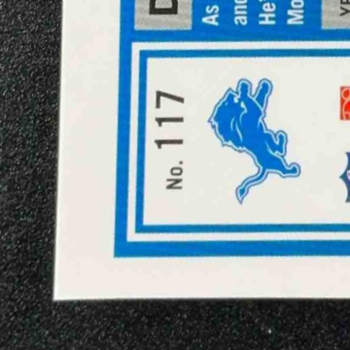 DAVID MONTGOMERY 2025 PANINI DONRUSS OPTIC #117 HOLO PRIZM LIONS