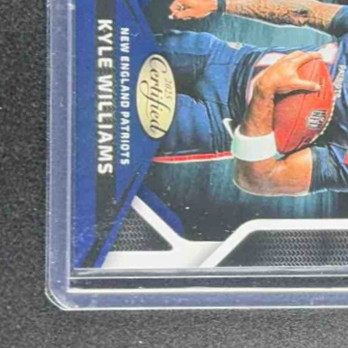 KYLE WILLIAMS 2025 PANINI CERTIFIED #CRK-KWS ROOKIES RC PATRIOTS