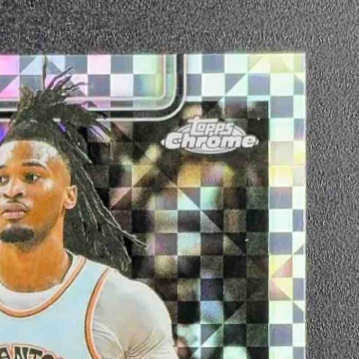 STEPHON CASTLE 2025-26 TOPPS CHROME #228 X-FRACTOR SPURS