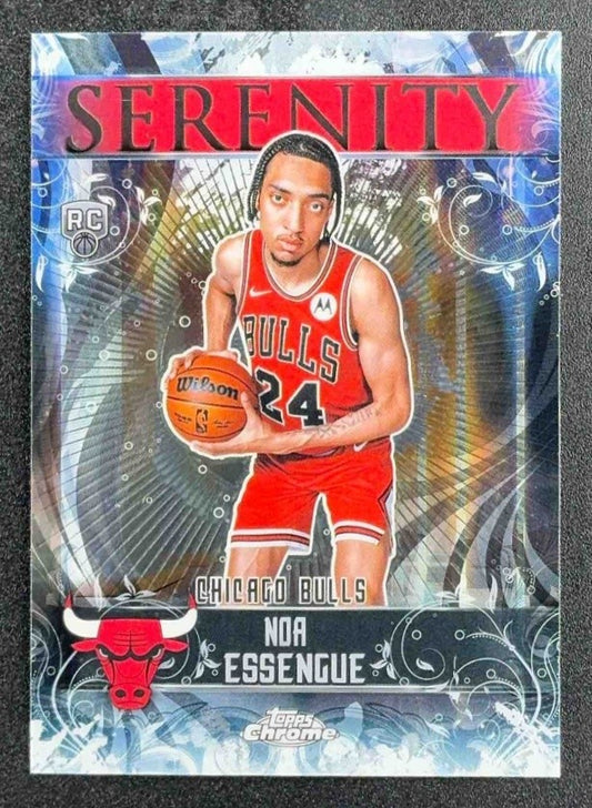 NOA ESSENGUE 2025-26 TOPPS CHROME #SY-15 SERENITY RC BULLS