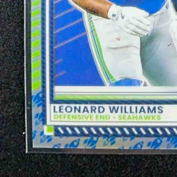 LEONARD WILLIAMS 2025 PANINI DONRUSS OPTIC #104 ROCKET PRIZM SEAHAWKS
