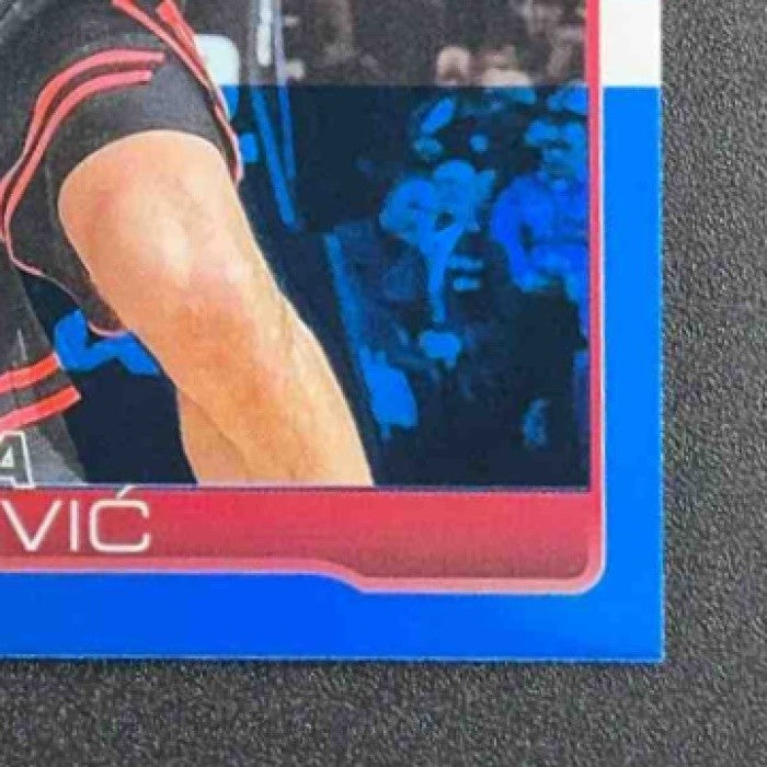 NIKOLA VUCEVIC 2025-26 TOPPS CHROME #24 RED, WHITE & BLUE REFRACTOR BULLS
