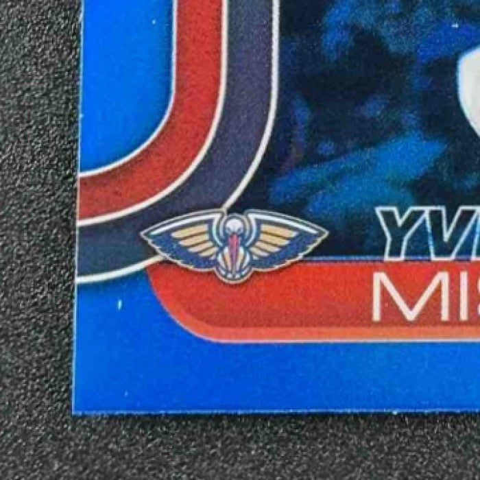 YVES MISSI 2025-26 TOPPS CHROME #102 RED, WHITE & BLUE REFRACTOR PELICANS