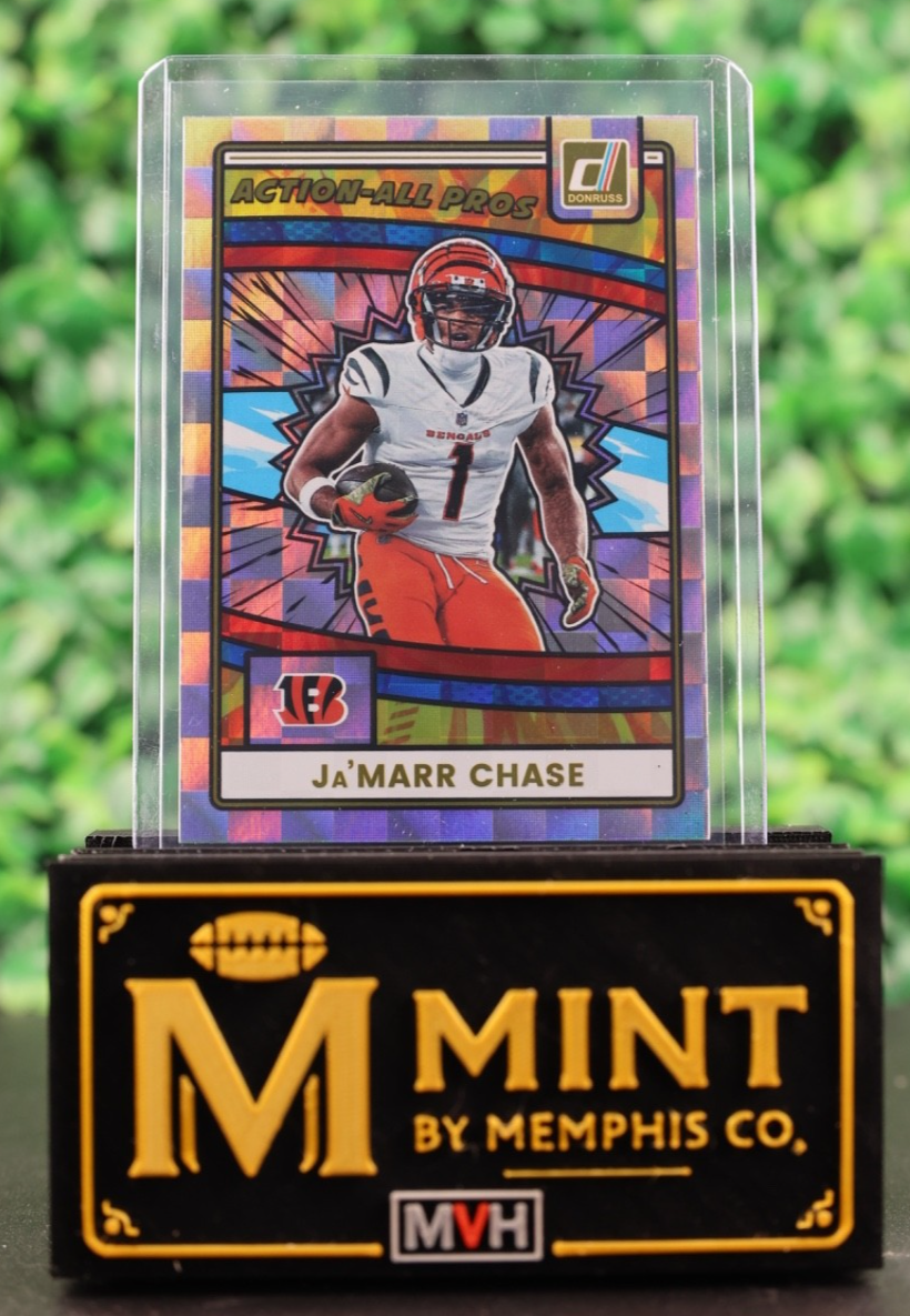 2025 Panini Donruss Action All-Pros Ja'Marr Chase #AAP-JCH Bengals