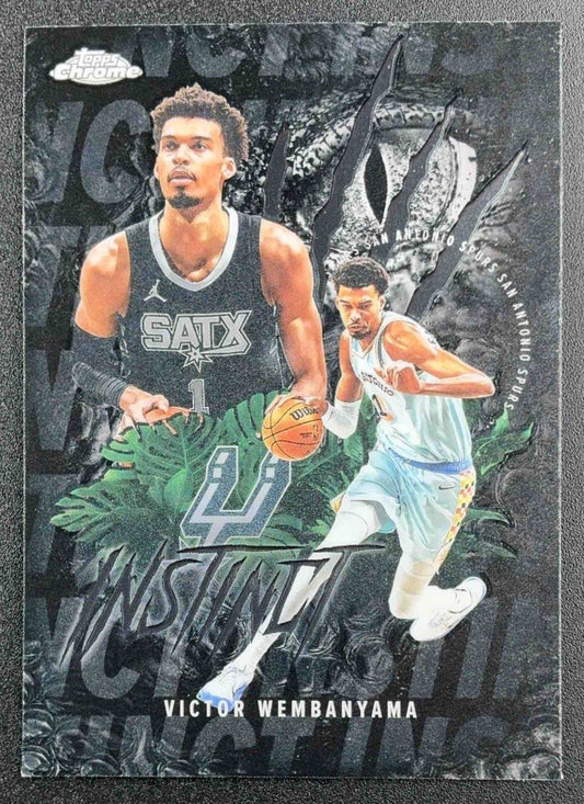 STEPHEN CURRY 2024-25 TOPPS CHROME #INS-9 INSTINCT WARRIORS