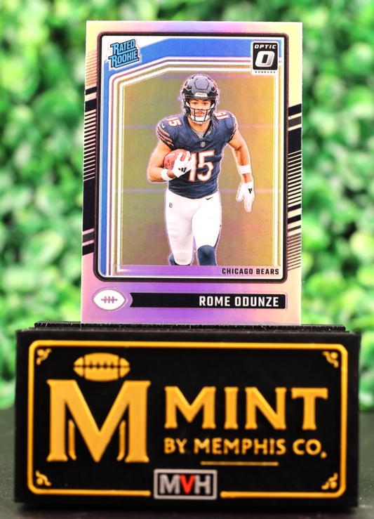 ROME ODUNZE 2024 DONRUSS OPTIC RATED ROOKIE HOLO BEARS RC
