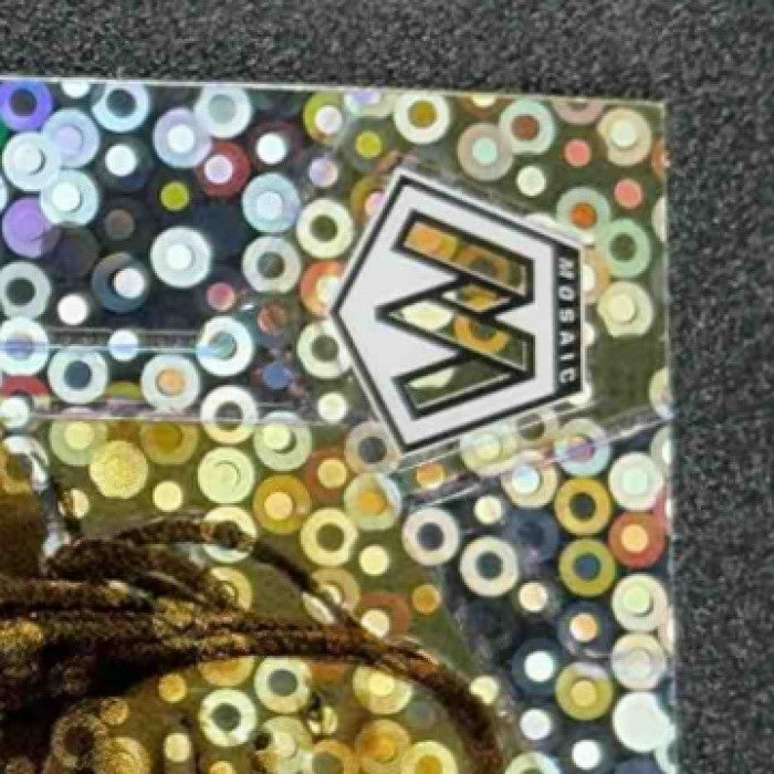 ALVIN KAMARA 2025 PANINI MOSAIC #13 MONTAGE NO HUDDLE SILVER PRIZM SAINTS