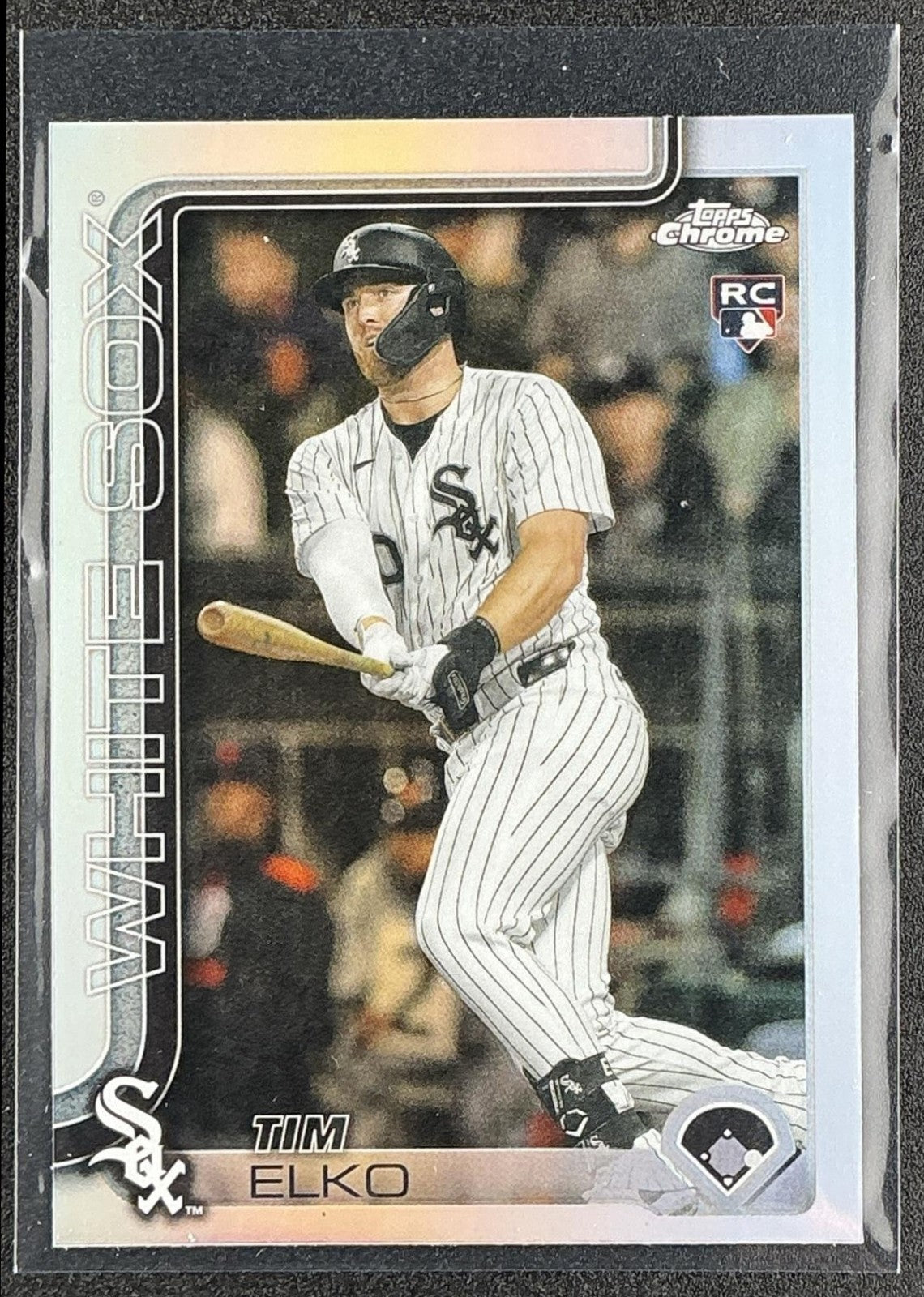 TIM ELKO 2025 TOPPS CHROME UPDATE #USC79 REFRACTOR RC WHITE SOX