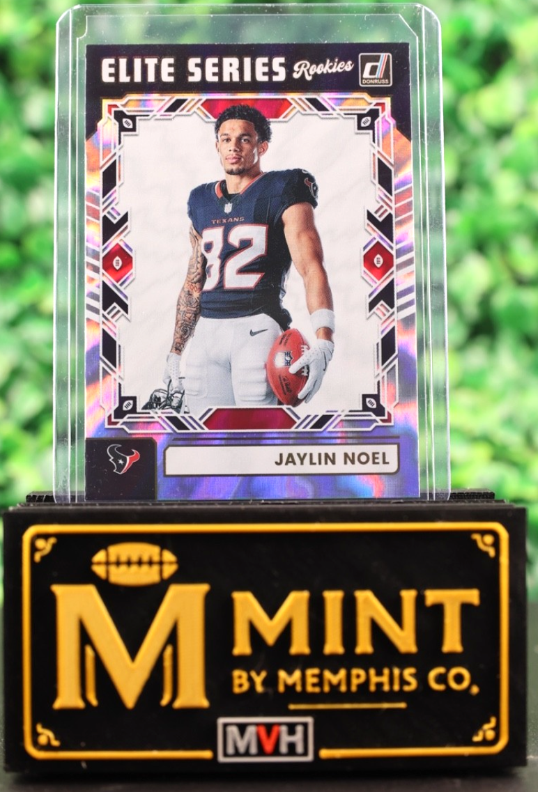 JAYLIN NOEL 2025 PANINI DONRUSS ELITE SERIES RC HOUSTON TEXANS